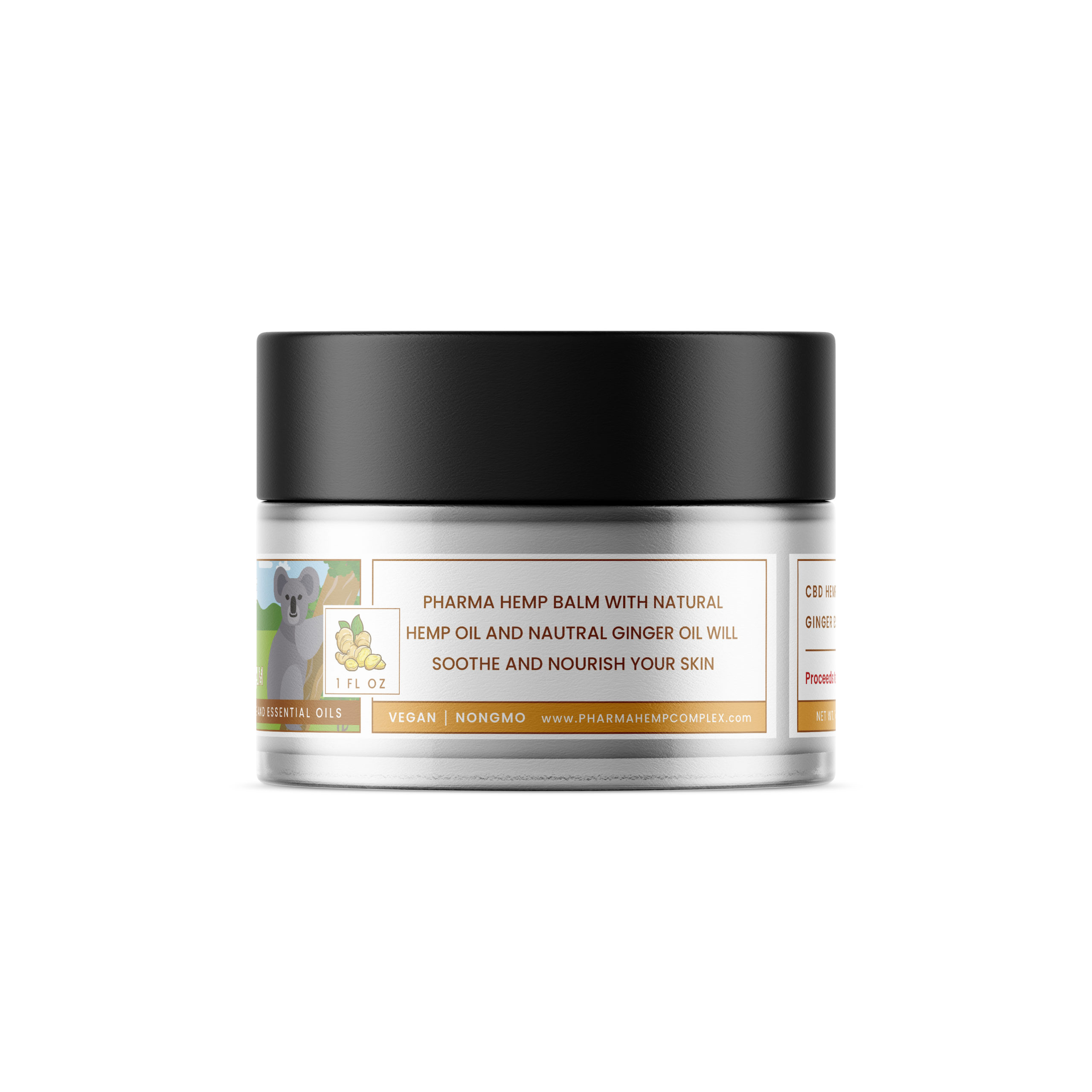 Ginger Honey CBD Body Balm - Image 2
