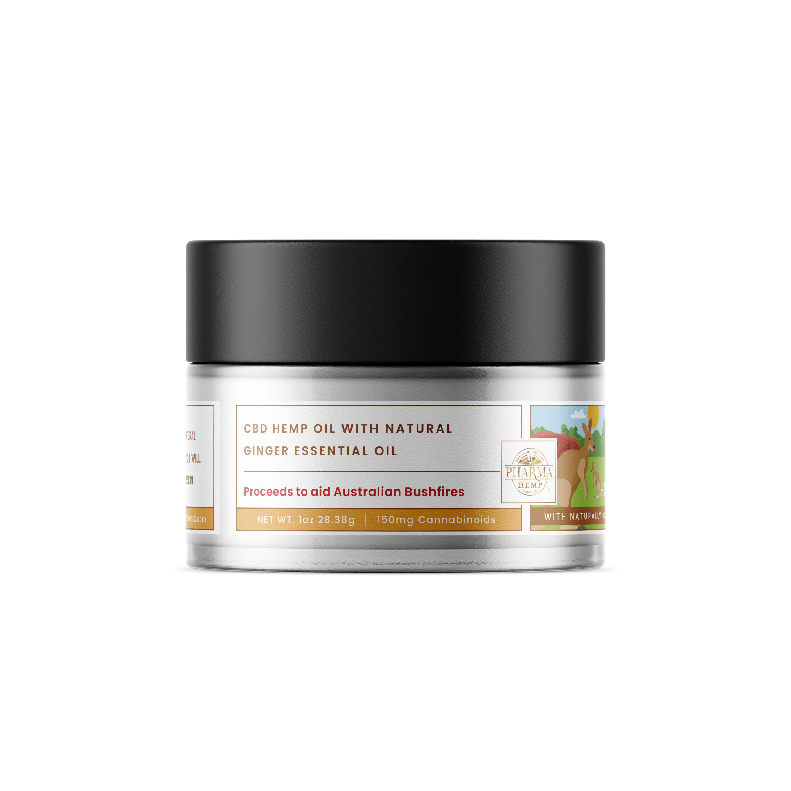 Ginger Honey CBD Body Balm - Image 3